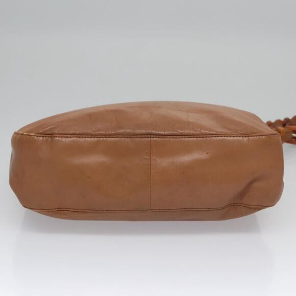 PRADA Shoulder Bag Leather Brown - Picture 9 of 9